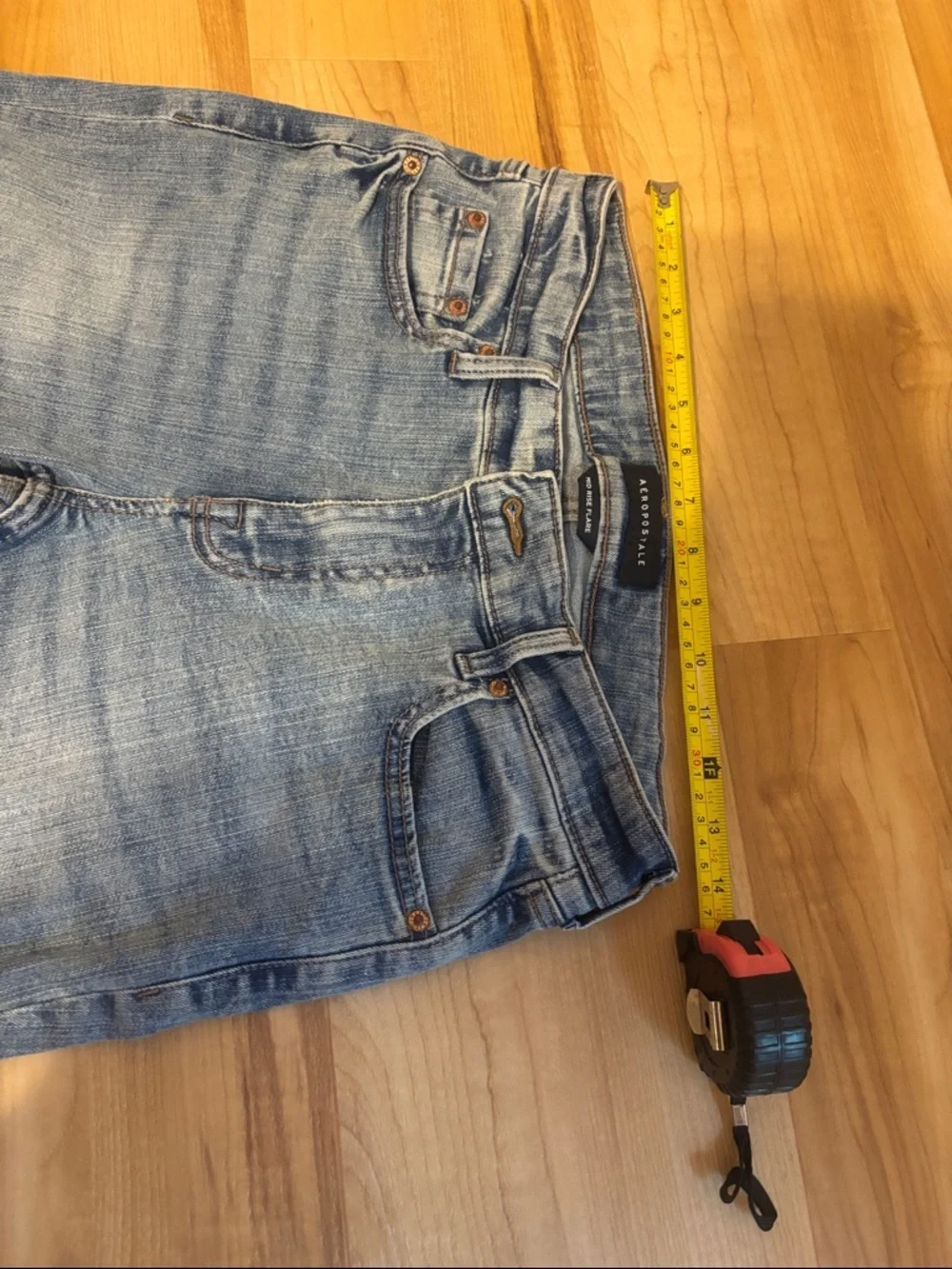 Aeropostale Light Blue Flared Jeans - Set of Three - Picture 8 of 11